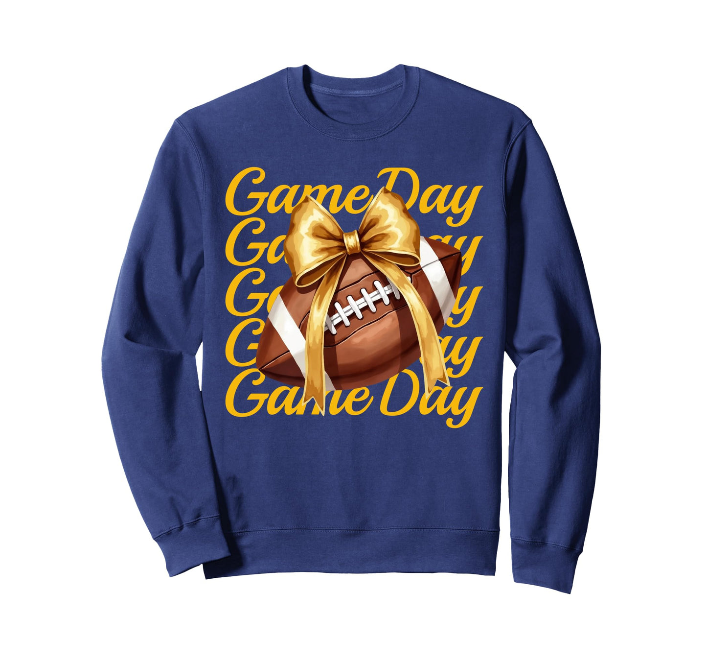 Cheer Fall Football Mom Sweatshirt - Casual Everyday Wear for Adults - T-Shirt, Sweatshirt, Hoodie