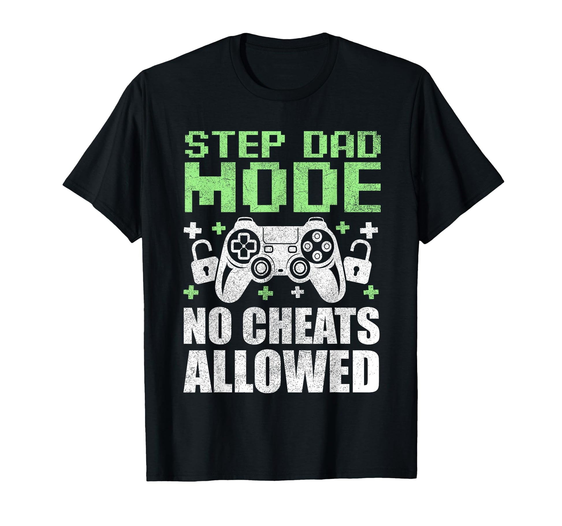 Gamer Stepdad Fathers Day Step Dad T-Shirt - Fun Novelty Design Unisex - T-Shirt, Sweatshirt, Hoodie