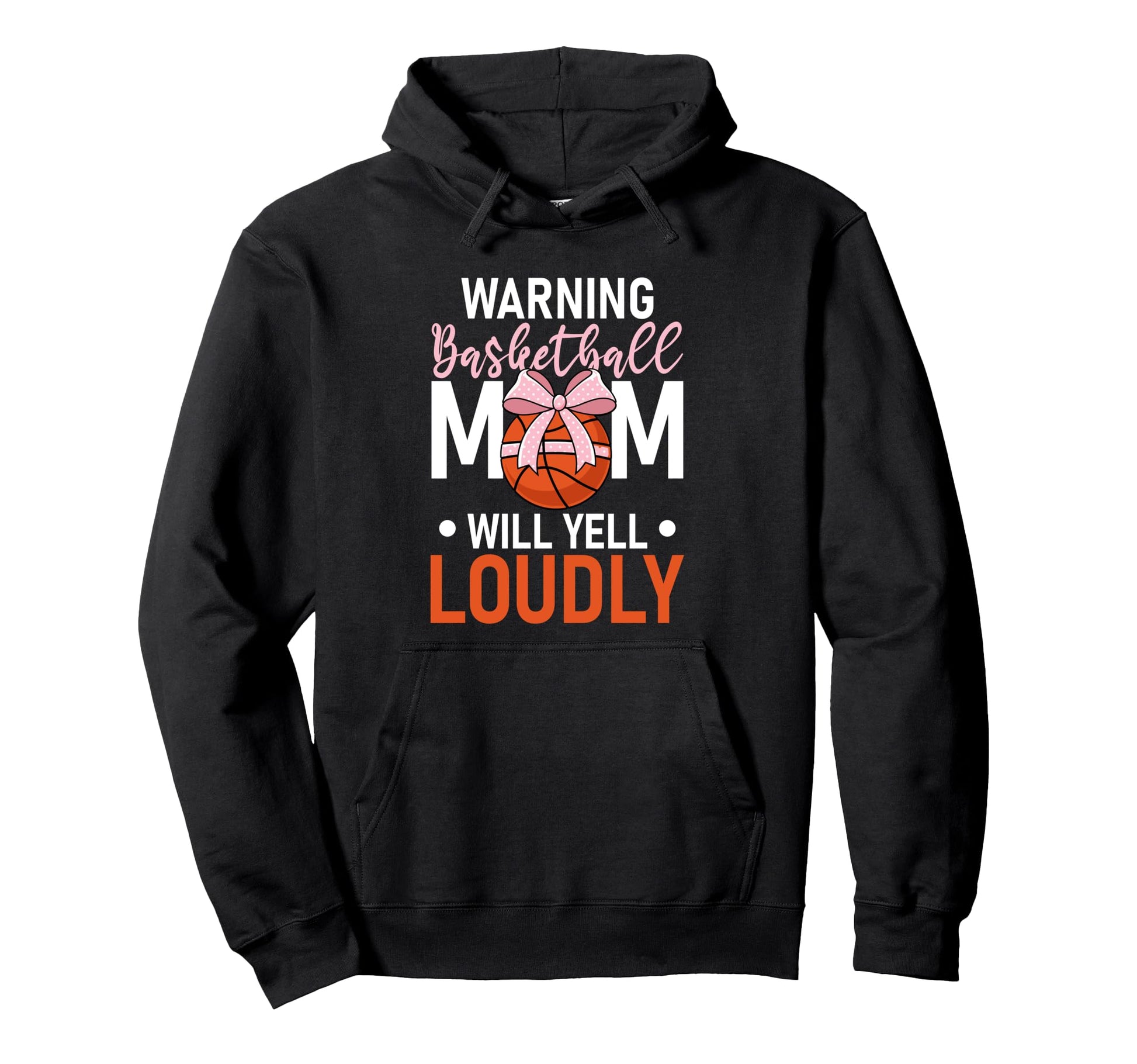 Game Day Basketball Mom Hoodie - Graphic Print Unisex - T-Shirt, Sweatshirt, Hoodie