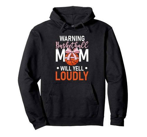 Game Day Basketball Mom Hoodie - Graphic Print Unisex - T-Shirt, Sweatshirt, Hoodie