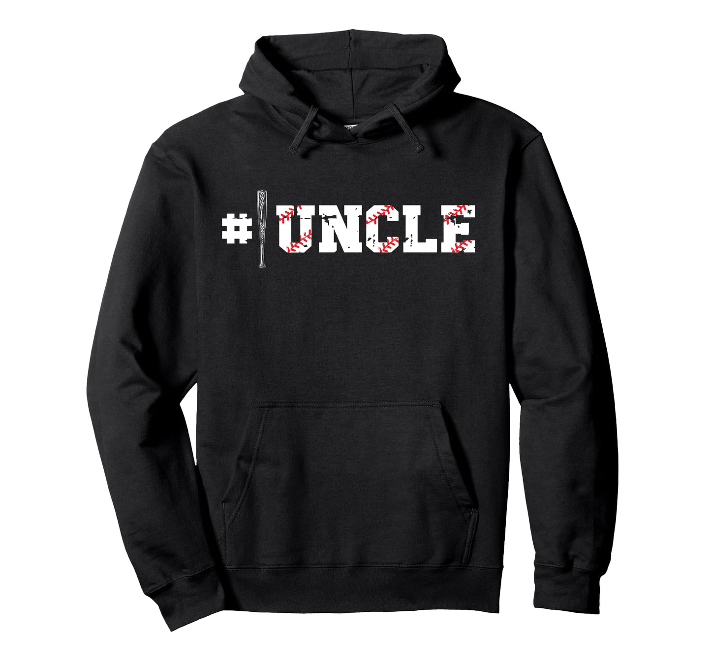 Baseball Uncle Baseball Player Uncle Hoodie - Graphic Print Men Women - T-Shirt, Sweatshirt, Hoodie
