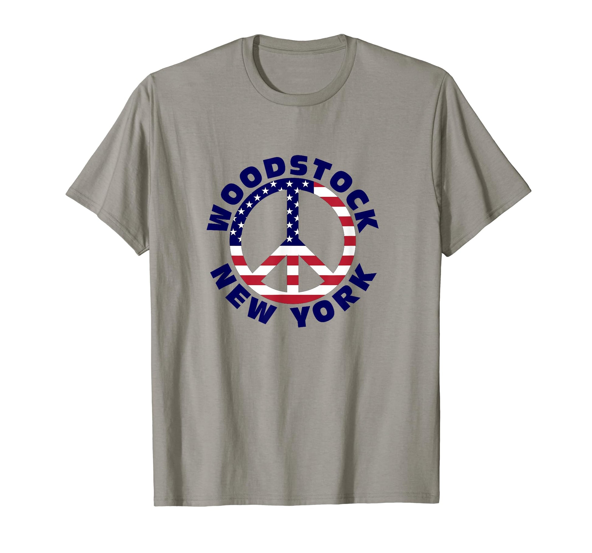 Usa Woodstock Ny American Love Peace T-Shirt - Unique Graphic for Adults - T-Shirt, Sweatshirt, Hoodie