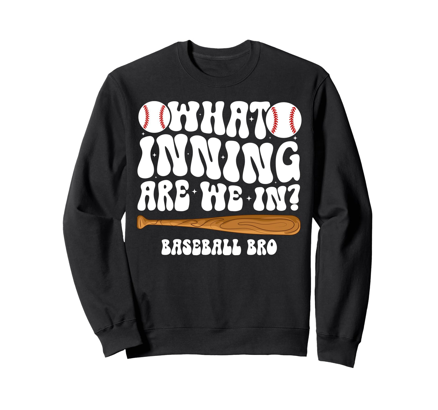 Baseball Brother Baseball Player Sweatshirt - Trendy Graphic Men Women - T-Shirt, Sweatshirt, Hoodie