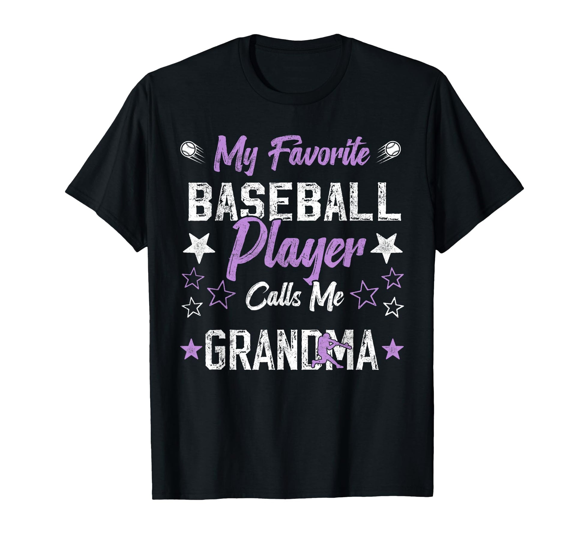 My Favorite Baseball Player Calls T-Shirt - Fun Novelty Design for Adults - T-Shirt, Sweatshirt, Hoodie
