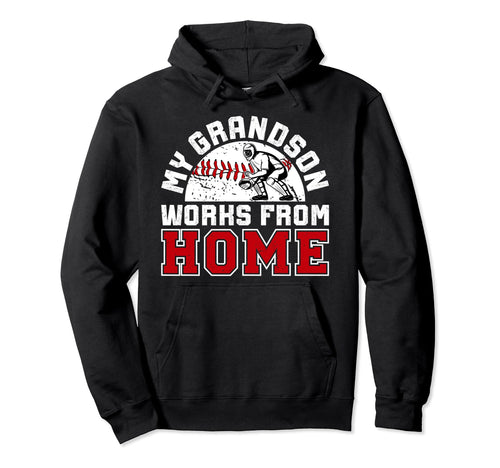 My Grandson Baseball Catcher Gigi Hoodie - Minimalist Print for Adults - T-Shirt, Sweatshirt, Hoodie
