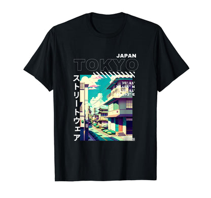 Lofi Tokyo Japanese Streetwear T-Shirt - Streetwear Style Men Women - T-Shirt, Sweatshirt, Hoodie