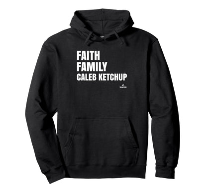 Faith Family Caleb Ketchup Prospect Baseball Hoodie - Graphic Print Unisex - T-Shirt, Sweatshirt, Hoodie