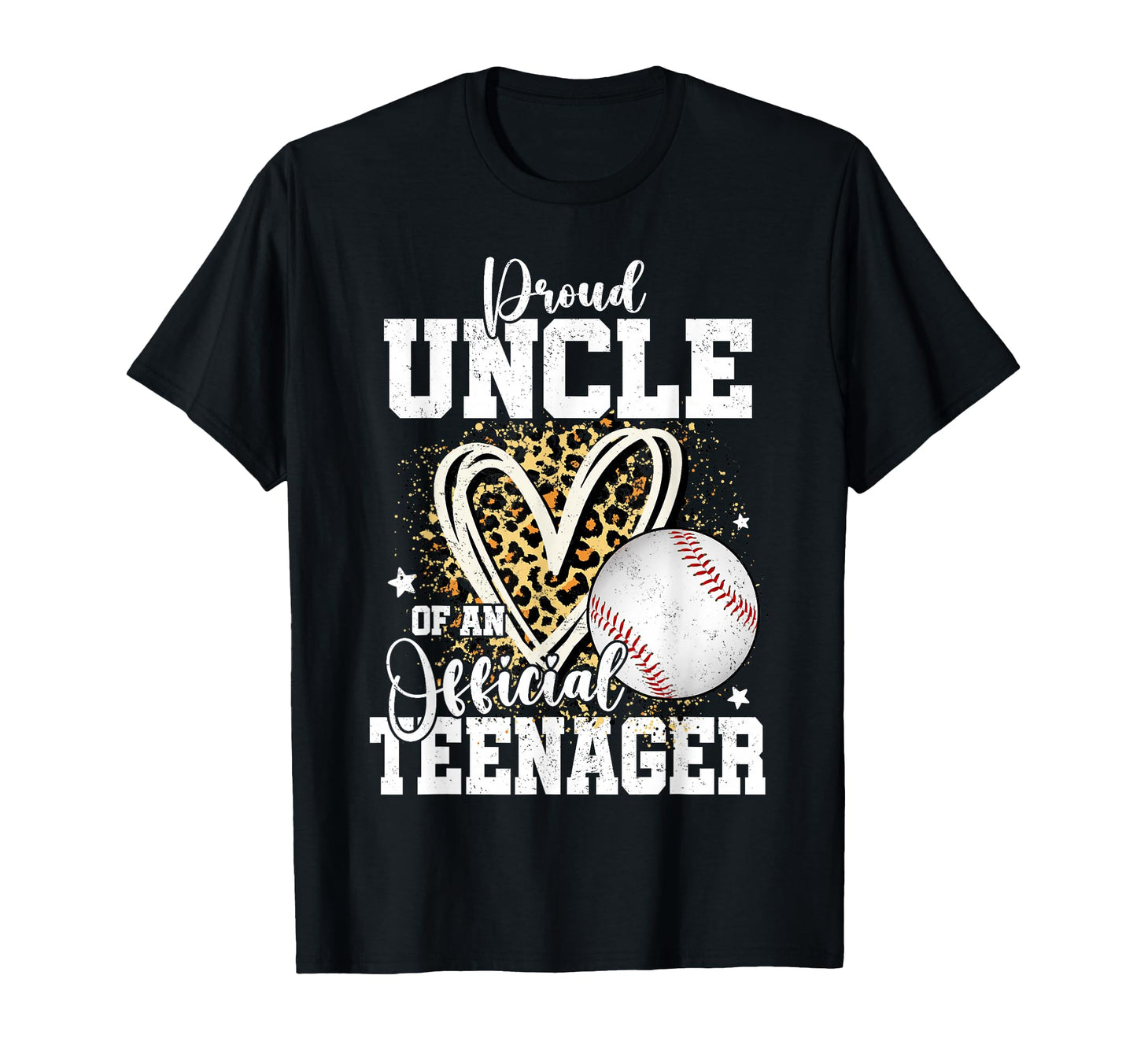Proud Uncle Teenager 13Th Birthday T-Shirt - Casual Everyday Wear Unisex - T-Shirt, Sweatshirt, Hoodie