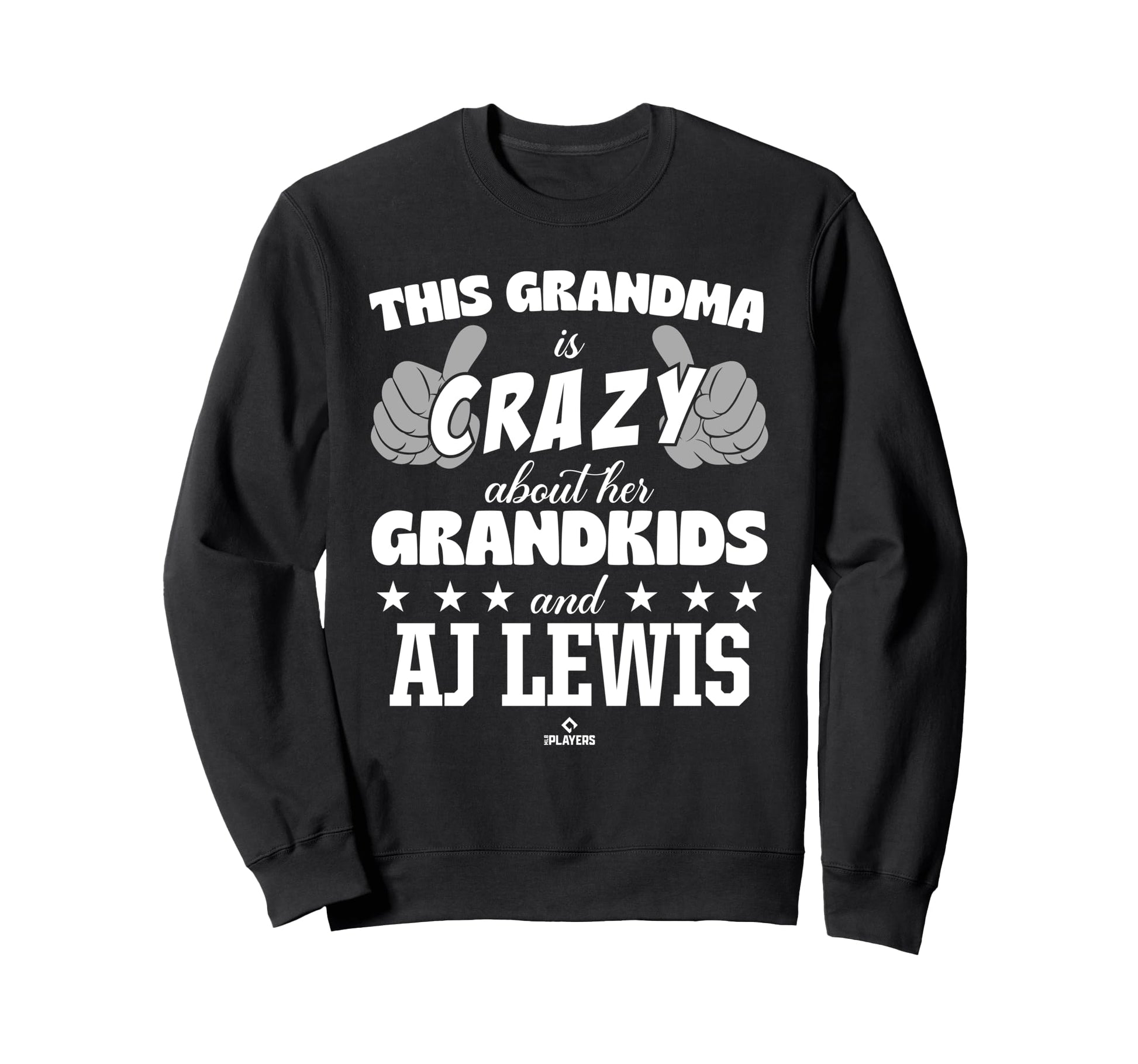 Grandma Crazy Aj Lewis Prospect Sweatshirt - Trendy Graphic Men Women - T-Shirt, Sweatshirt, Hoodie