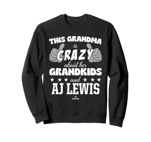 Grandma Crazy Aj Lewis Prospect Sweatshirt - Trendy Graphic Men Women - T-Shirt, Sweatshirt, Hoodie