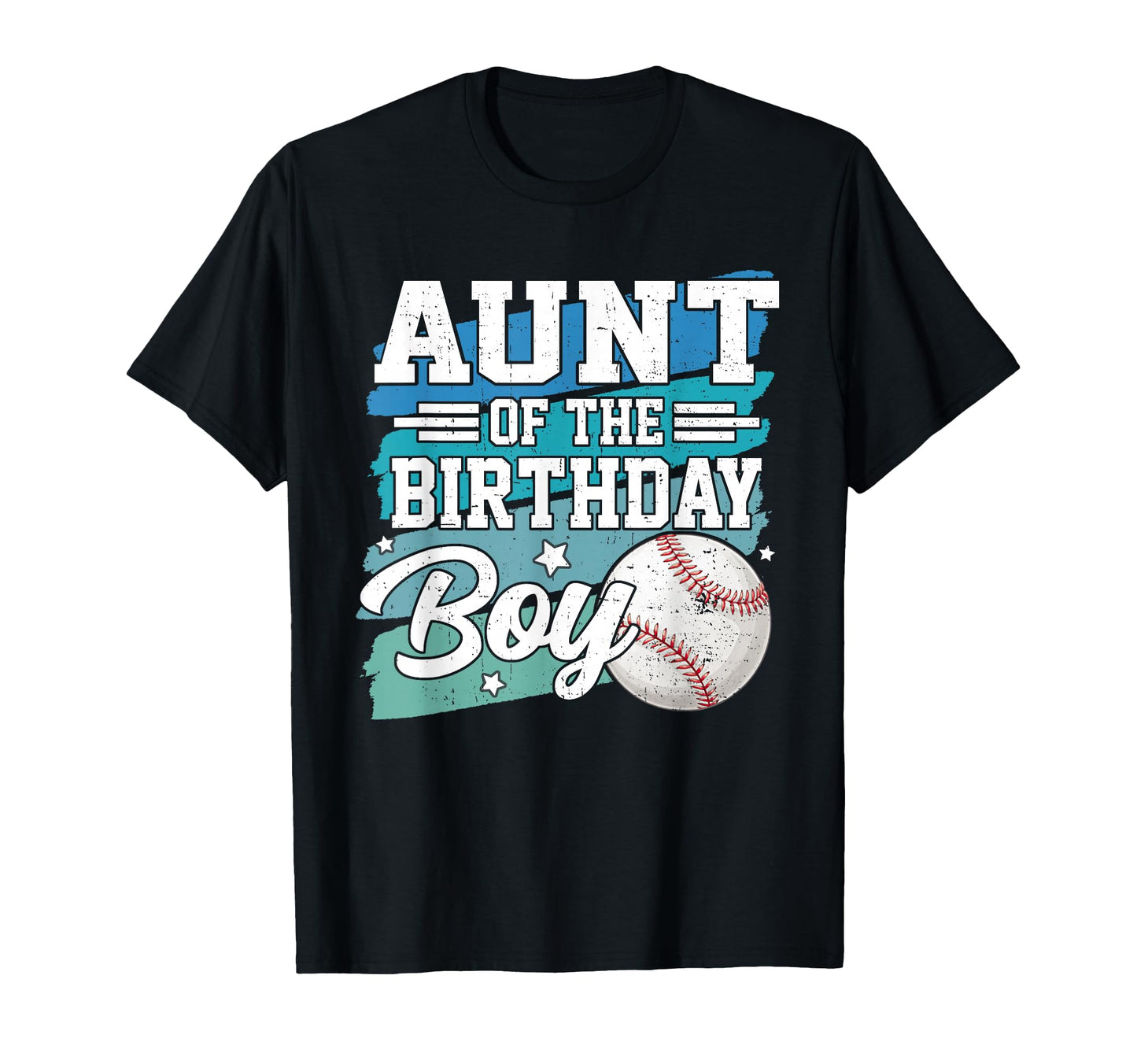 Aunt Birthday Baseball Family Matching T-Shirt - Trendy Graphic for Adults - T-Shirt, Sweatshirt, Hoodie