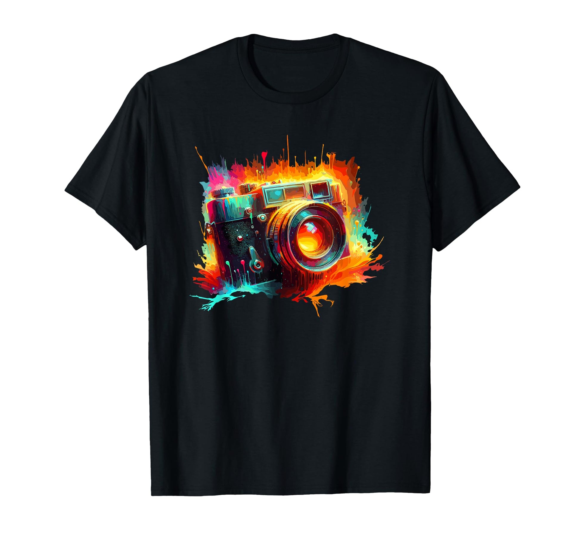 Camera Photographer Photography T-Shirt - Unique Graphic for Adults - T-Shirt, Sweatshirt, Hoodie