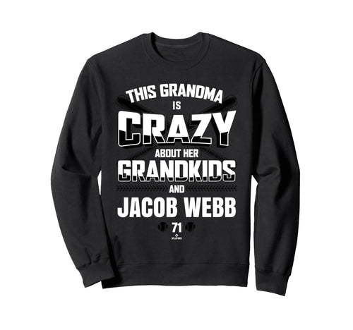 Grandma Crazy Jacob Webb Baltimore Sweatshirt - Graphic Print Men Women - T-Shirt, Sweatshirt, Hoodie