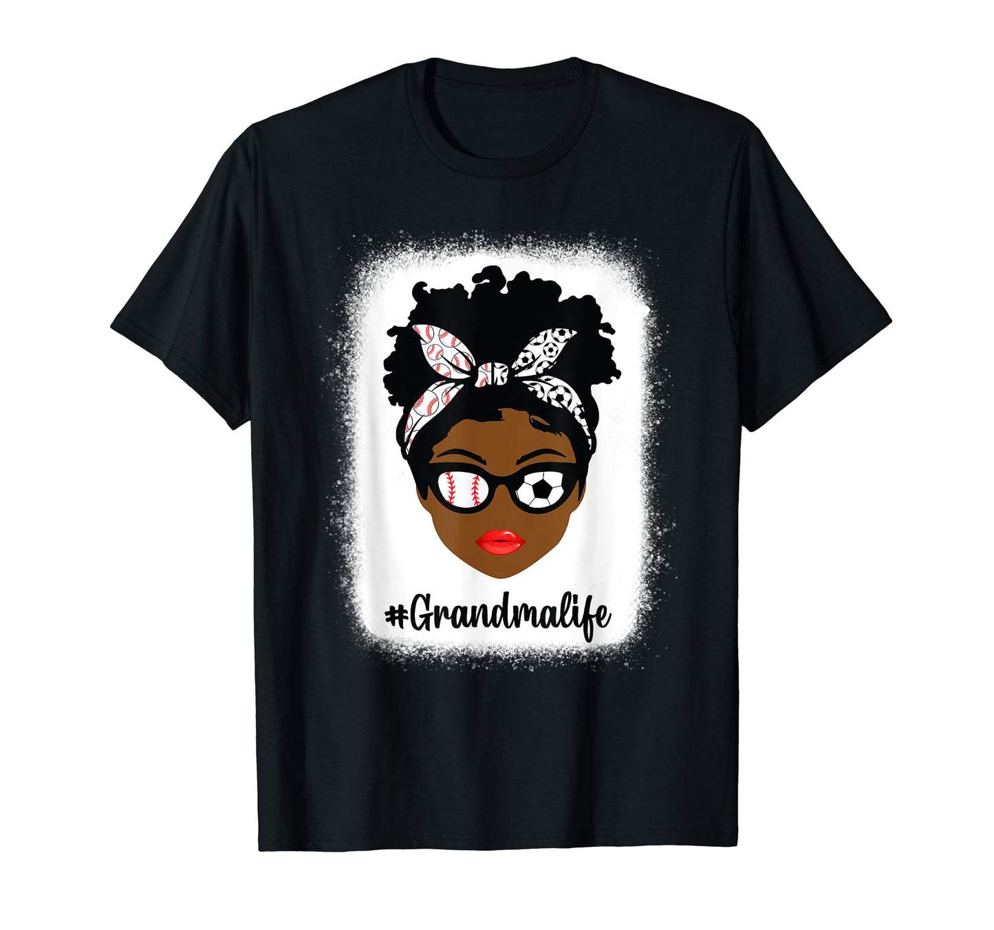 Black Grandma Life Baseball T-Shirt - Casual Everyday Wear Men Women - T-Shirt, Sweatshirt, Hoodie