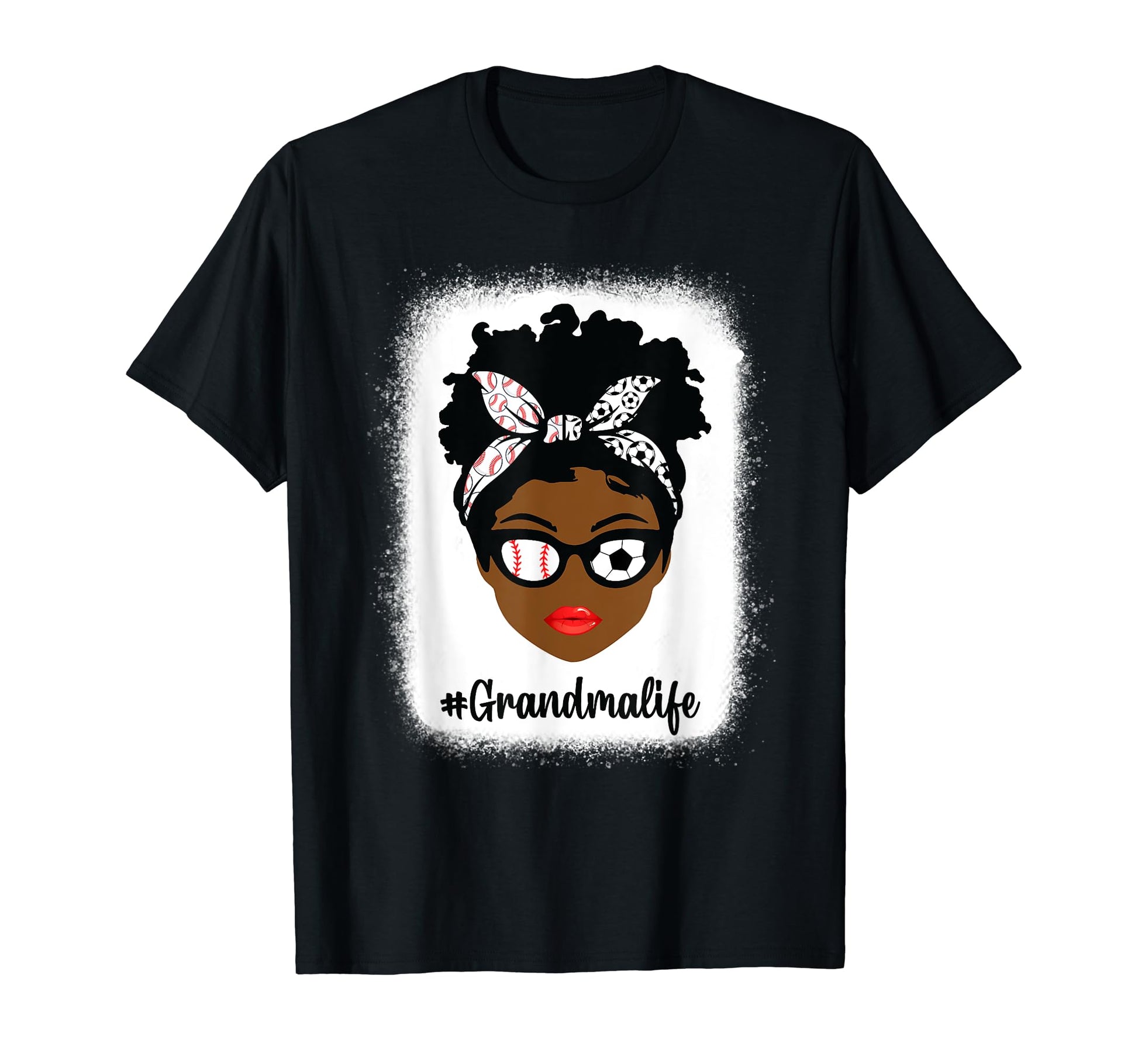 Black Grandma Life Baseball T-Shirt - Casual Everyday Wear Men Women - T-Shirt, Sweatshirt, Hoodie