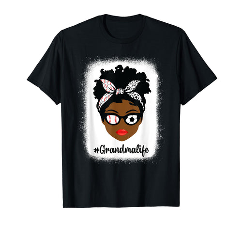 Black Grandma Life Baseball T-Shirt - Casual Everyday Wear Men Women - T-Shirt, Sweatshirt, Hoodie