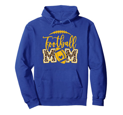 Leopard Royal Blue And Yellow High Hoodie - Custom Art Print Men Women - T-Shirt, Sweatshirt, Hoodie