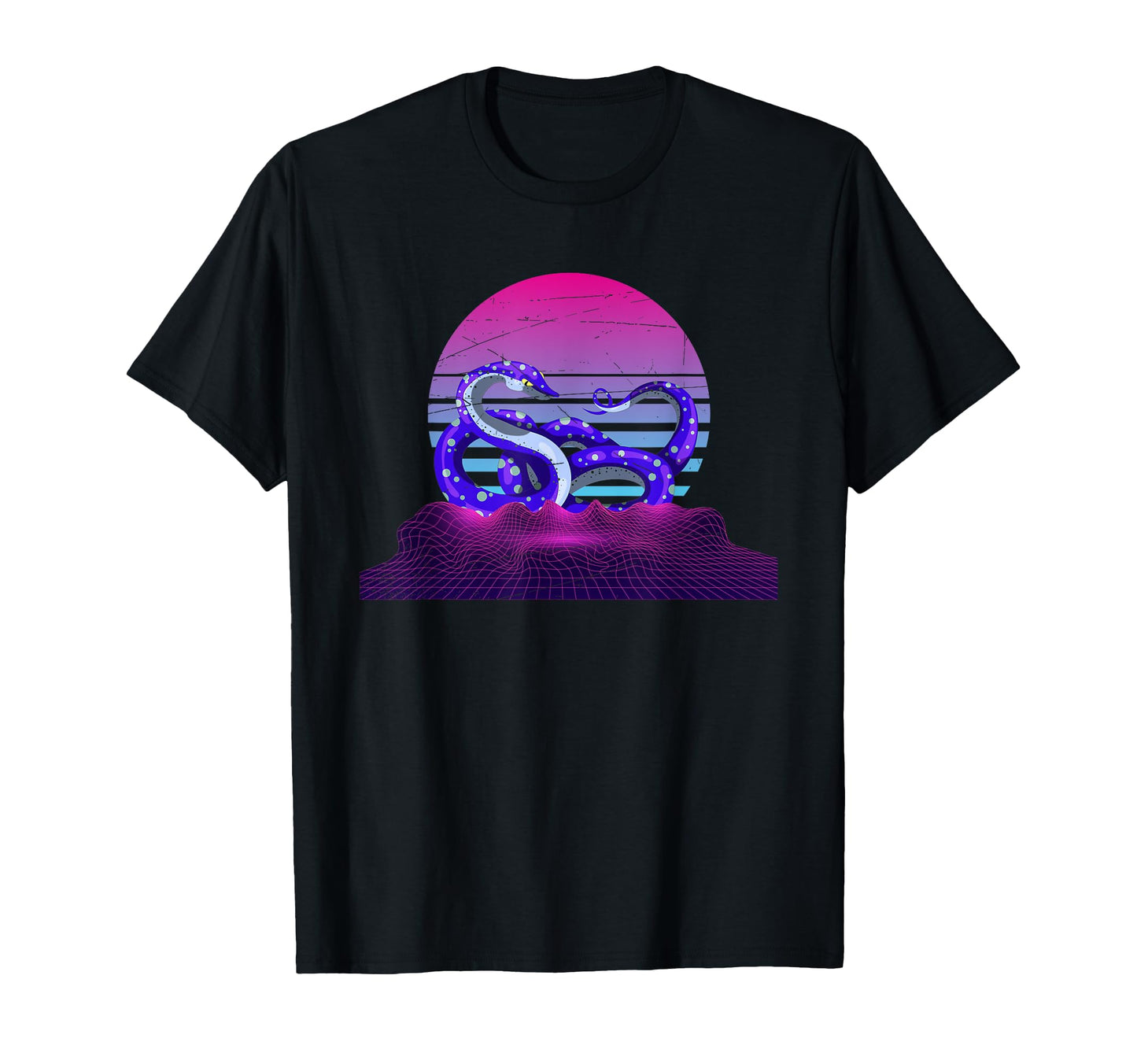 80S Art Reptile Wildlife Snake Zoo T-Shirt - Fun Novelty Design for Adults - T-Shirt, Sweatshirt, Hoodie