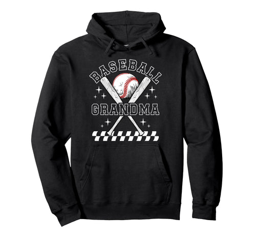 Baseball Grandma Baseball Player Hoodie - Minimalist Print Unisex - T-Shirt, Sweatshirt, Hoodie