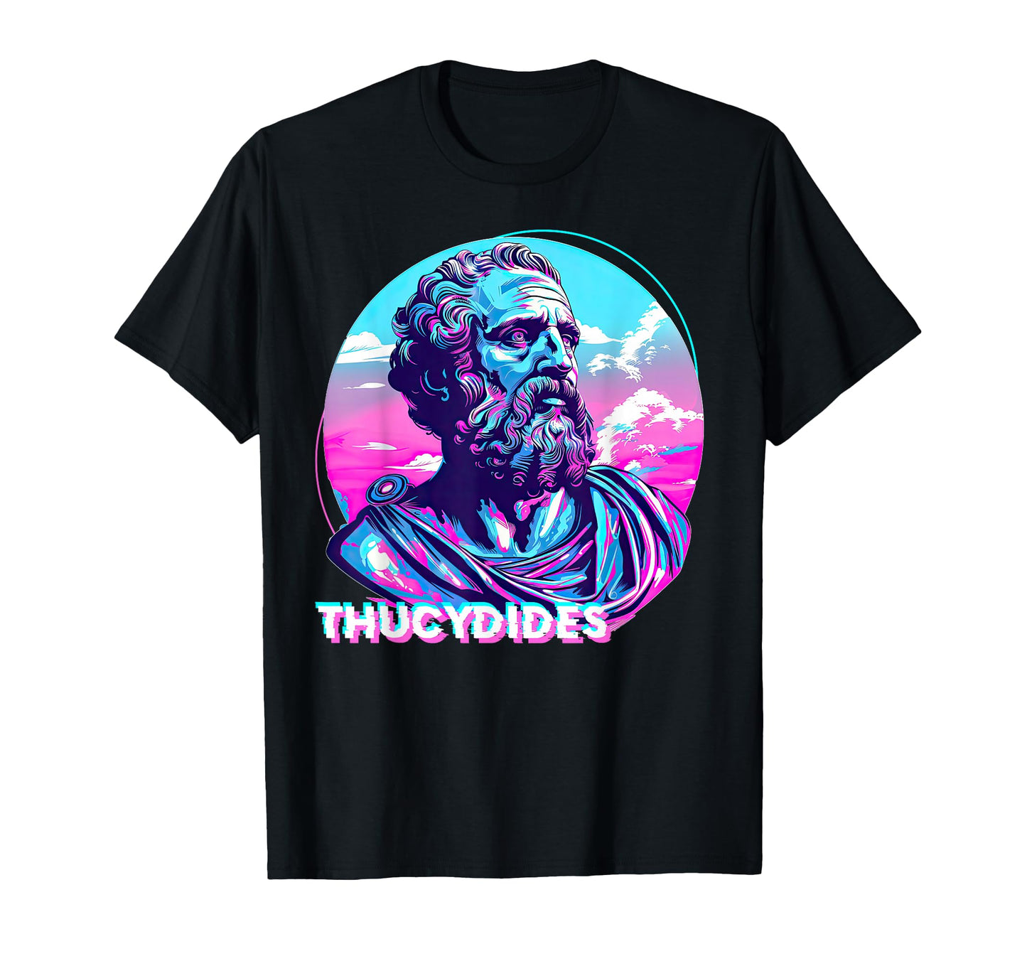 Thucydides Stoic Philosophy Vaporwave T-Shirt - Streetwear Style Men Women - T-Shirt, Sweatshirt, Hoodie