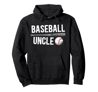 Baseball Uncle Best Baseball Player Hoodie - Aesthetic Graphic for Adults - T-Shirt, Sweatshirt, Hoodie