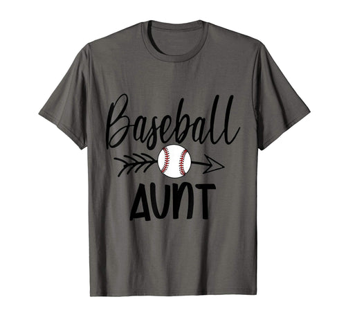 Baseball Aunt Arrow Fathers Mothers T-Shirt - Custom Art Print for Adults - T-Shirt, Sweatshirt, Hoodie