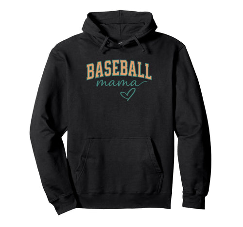 Baseball Mom Baseball Game Day Baseball Hoodie - Novelty Apparel Unisex - T-Shirt, Sweatshirt, Hoodie