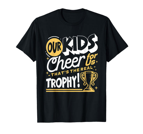 Fitness Sports Mom And Dad Trophy Game T-Shirt - Fun Novelty Design Unisex - T-Shirt, Sweatshirt, Hoodie