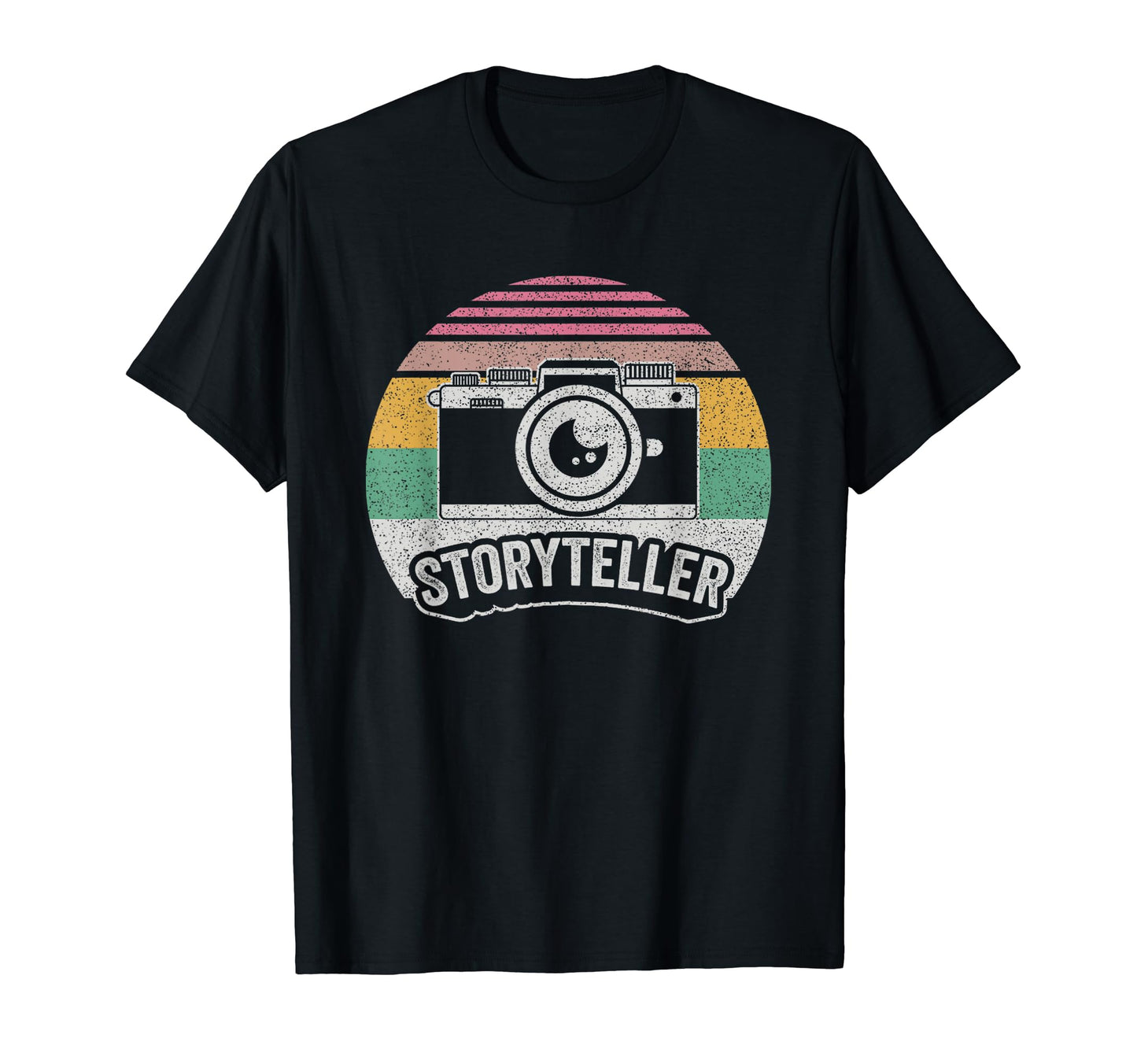 Photographer Storyteller Camera T-Shirt - Casual Everyday Wear for Adults - T-Shirt, Sweatshirt, Hoodie