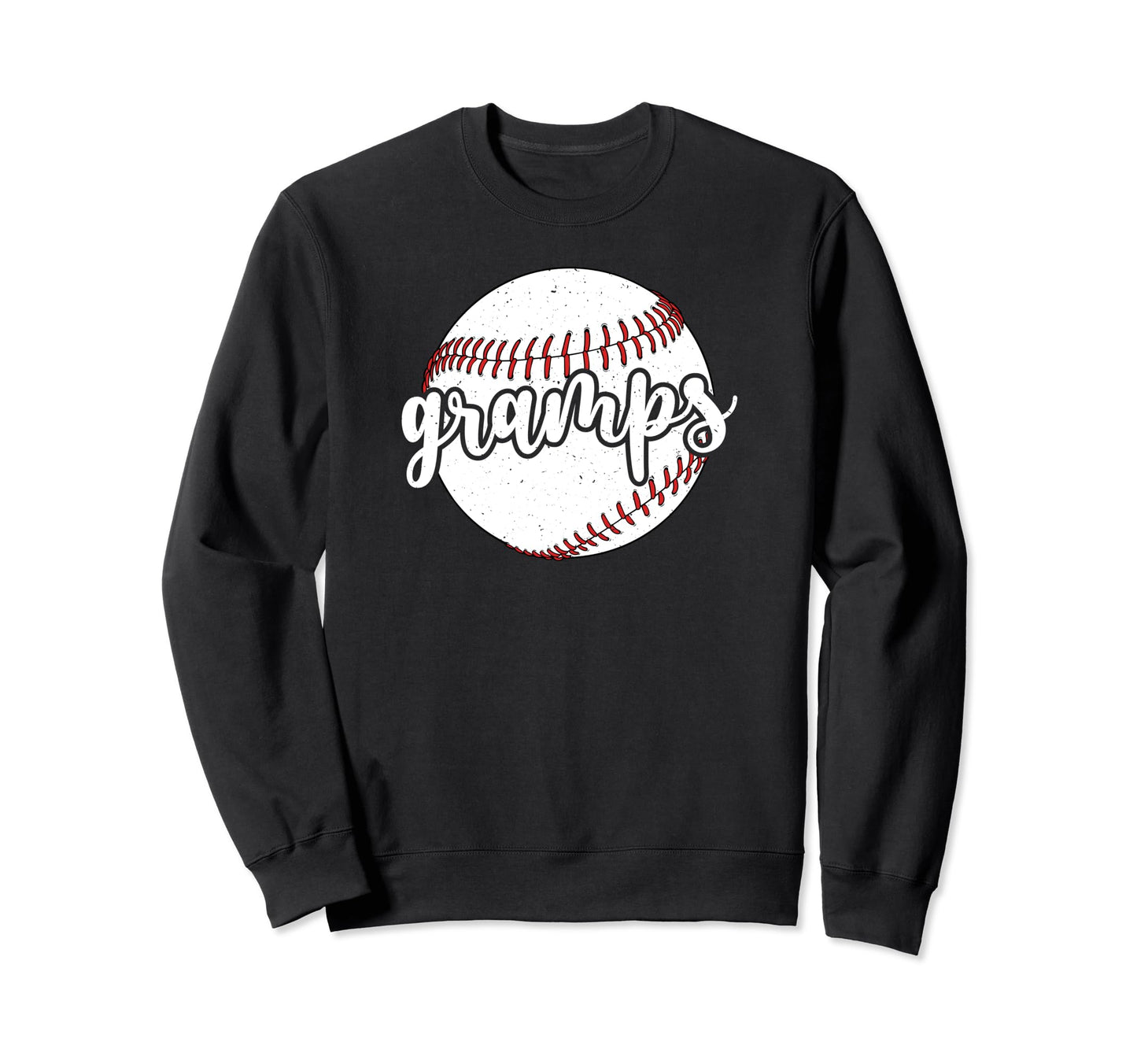 Gramps Proud Baseball Gramps Baseball Sweatshirt - Graphic Print Unisex - T-Shirt, Sweatshirt, Hoodie