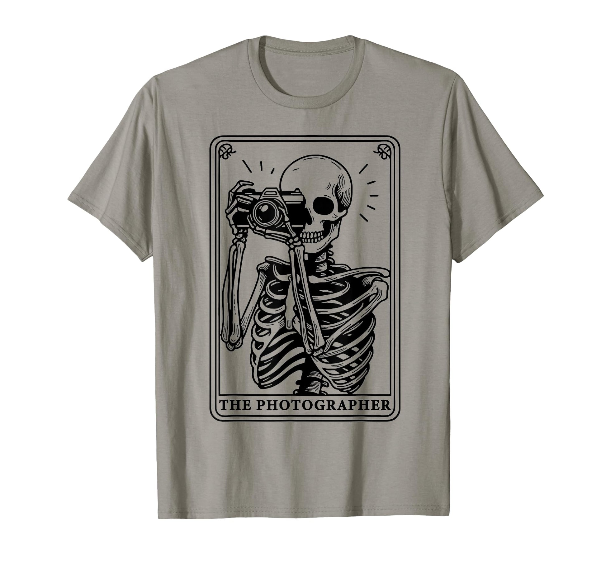 Camera Art Card Halloween T-Shirt - Streetwear Style Men Women - T-Shirt, Sweatshirt, Hoodie