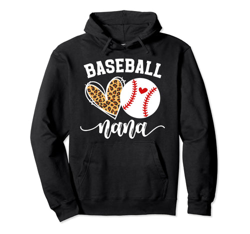 Baseball Nana Proud Nana Baseball Hoodie - Casual Everyday Wear Unisex - T-Shirt, Sweatshirt, Hoodie
