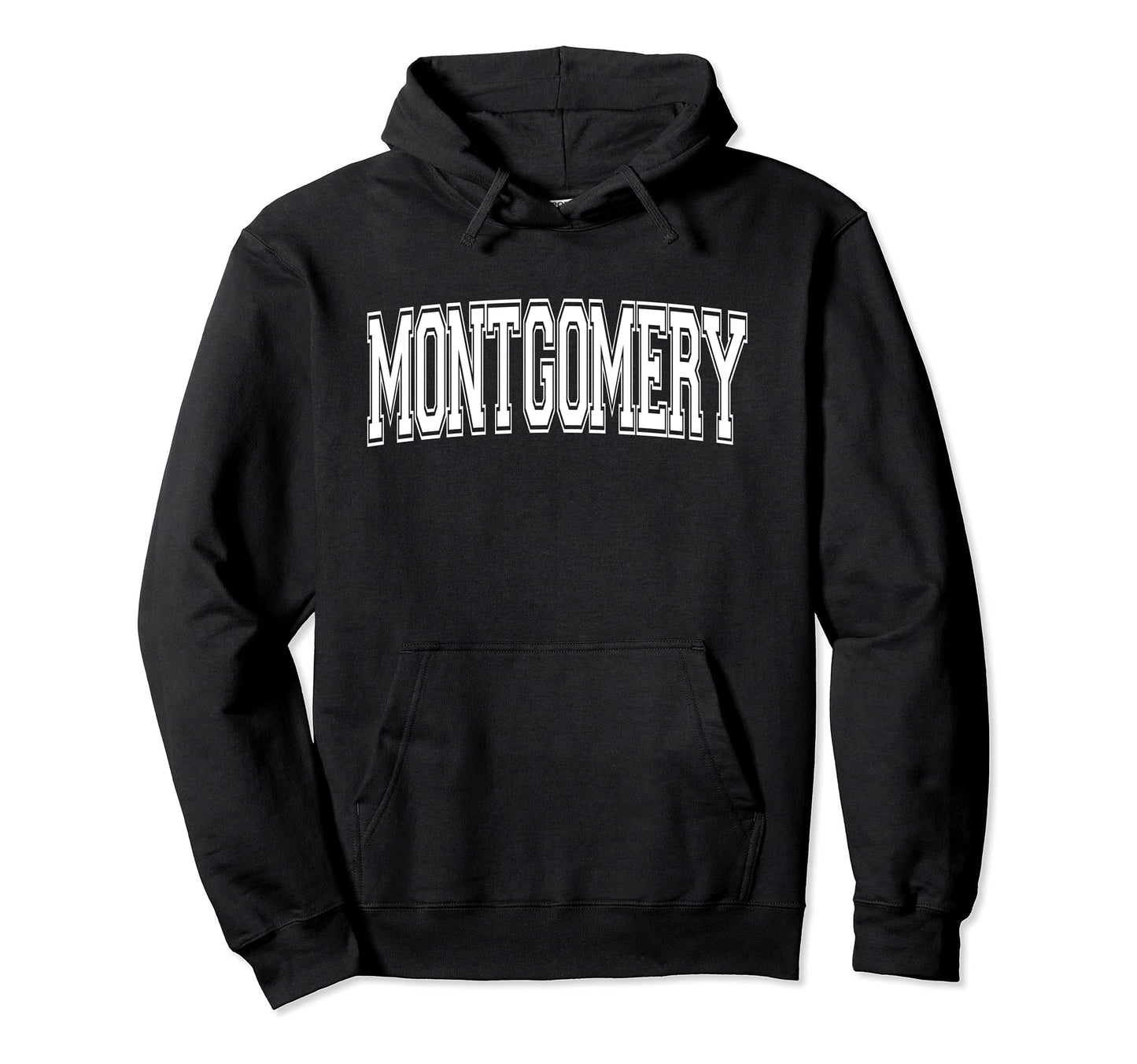 Montgomery Al Alabama Usa Sports Hoodie - Fun Novelty Design for Adults - T-Shirt, Sweatshirt, Hoodie