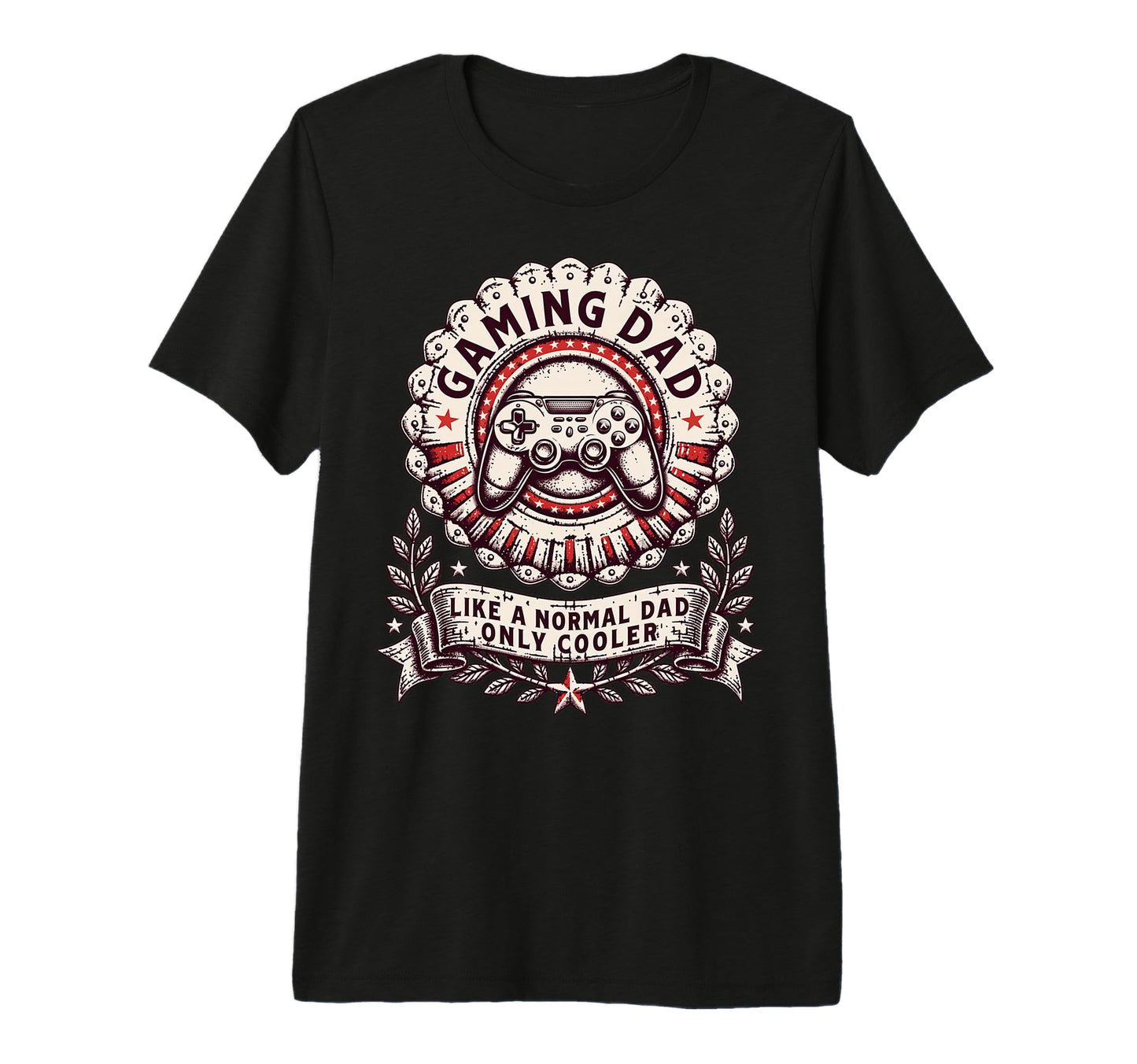 Like Normal Dad Only Cooler Patriotic T-Shirt - Graphic Print for Adults - T-Shirt, Sweatshirt, Hoodie