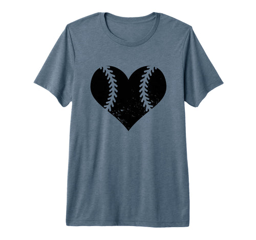 Softball Heart Funny Baseball Softball T-Shirt - Novelty Apparel Men Women - T-Shirt, Sweatshirt, Hoodie