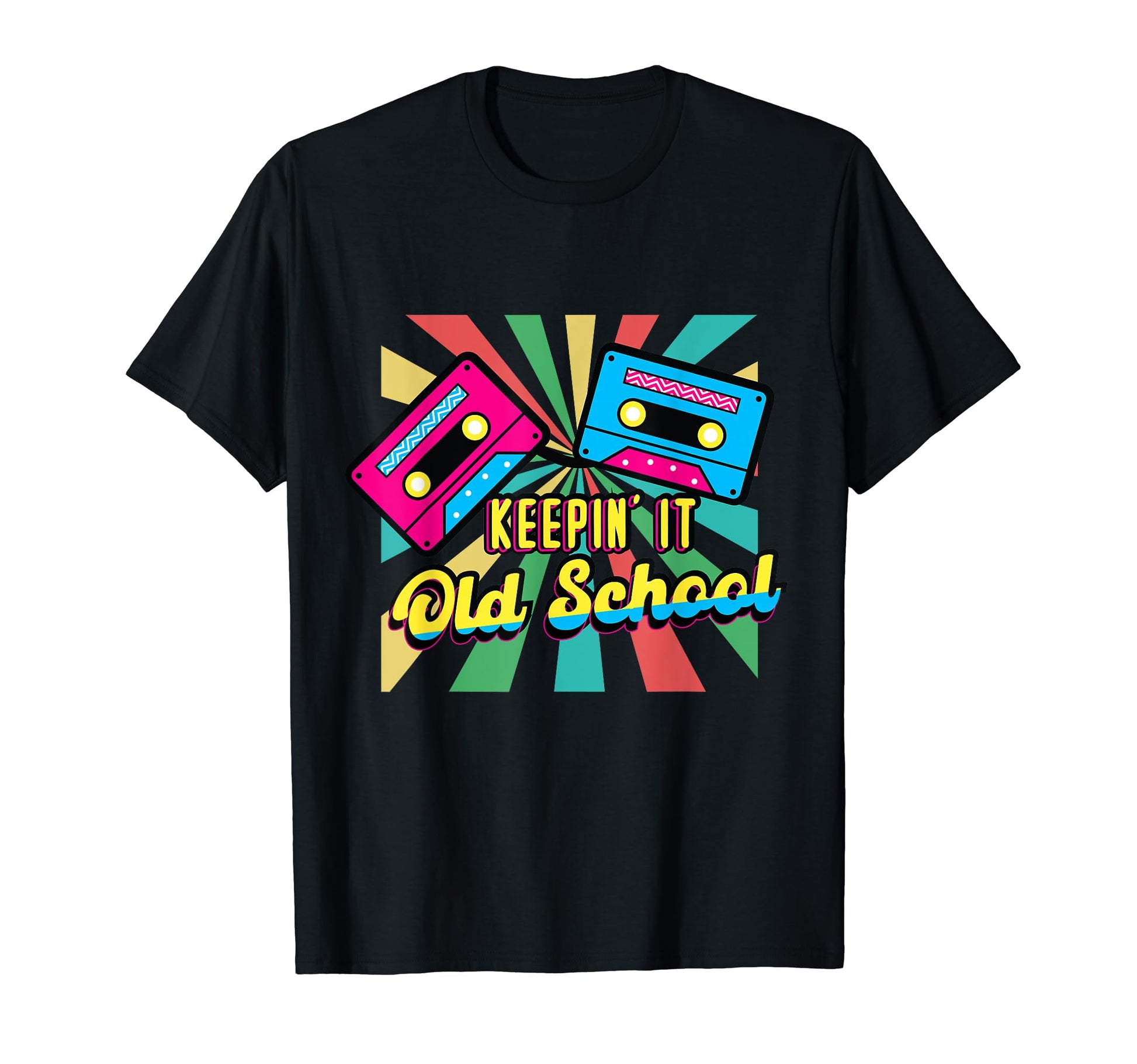 Old School 80S Hip Hop 90S Hiphop T-Shirt - Trendy Graphic for Adults - T-Shirt, Sweatshirt, Hoodie