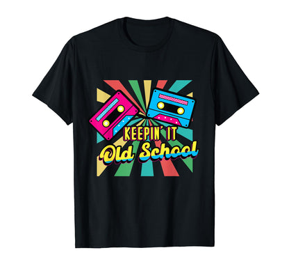 Old School 80S Hip Hop 90S Hiphop T-Shirt - Trendy Graphic for Adults - T-Shirt, Sweatshirt, Hoodie