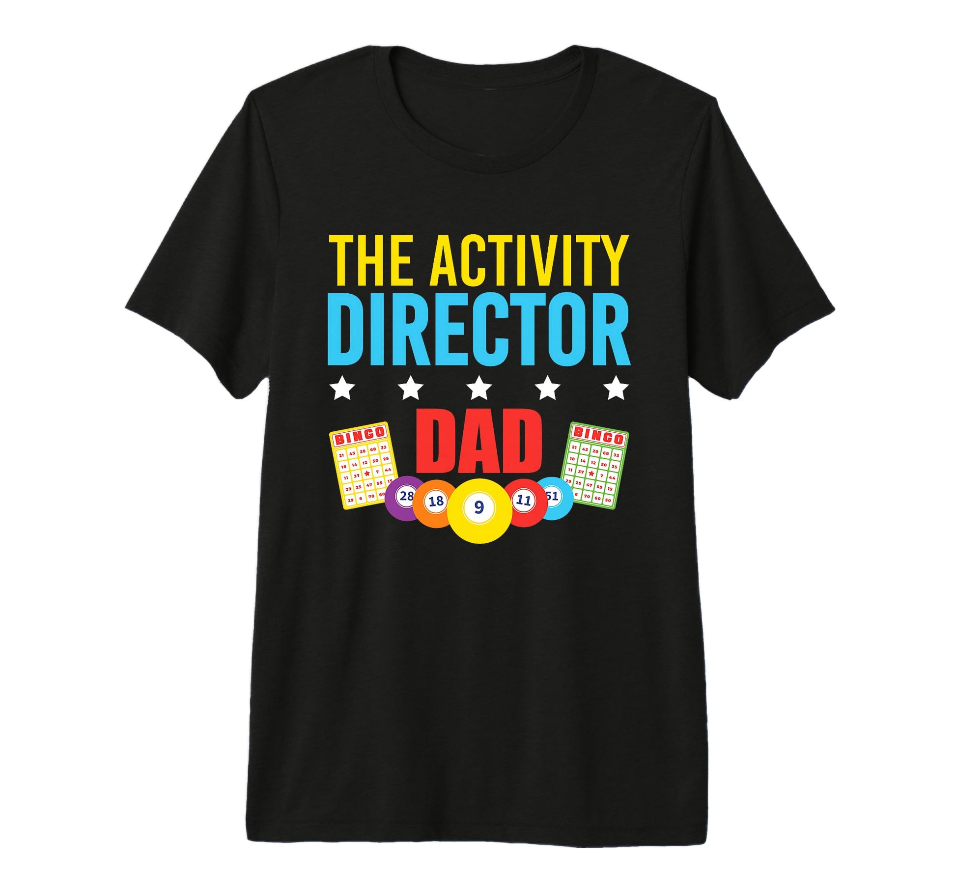 Mens Activity Director Dad Activity T-Shirt - Minimalist Print Men Women - T-Shirt, Sweatshirt, Hoodie