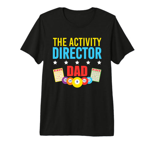 Mens Activity Director Dad Activity T-Shirt - Minimalist Print Men Women - T-Shirt, Sweatshirt, Hoodie