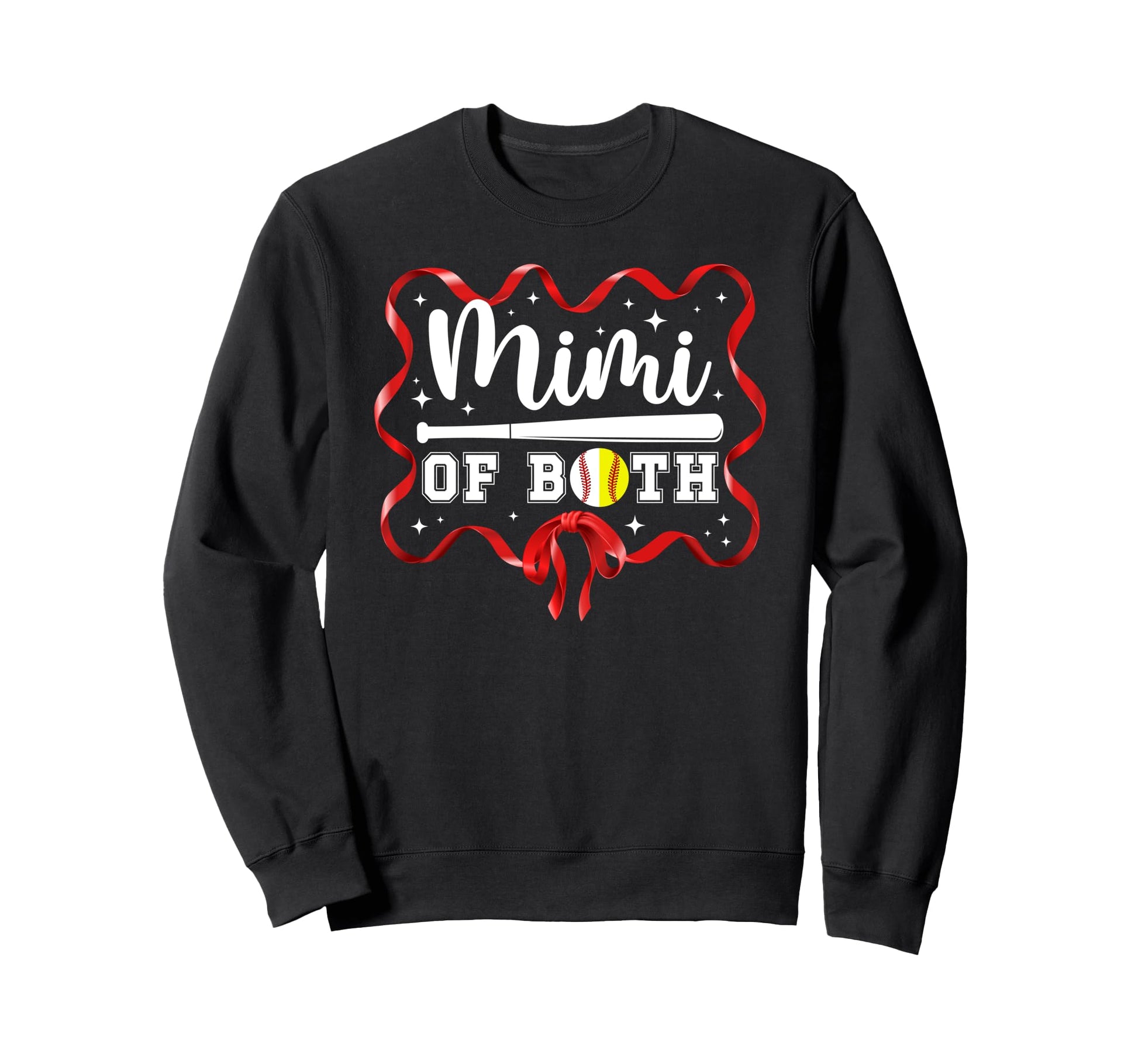 Mimi Both Coquette Baseball Sweatshirt - Custom Art Print for Adults - T-Shirt, Sweatshirt, Hoodie