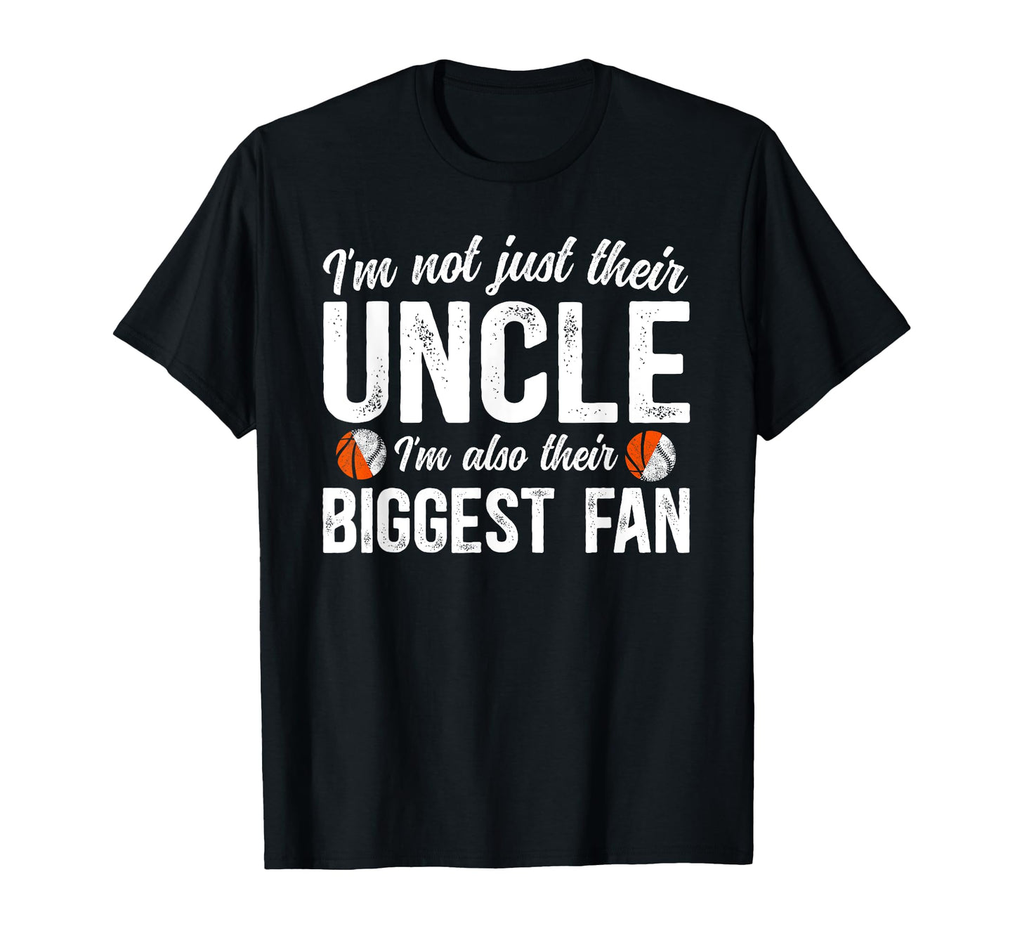 Their Biggest Fan Baseball Basketball T-Shirt - Unique Graphic for Adults - T-Shirt, Sweatshirt, Hoodie
