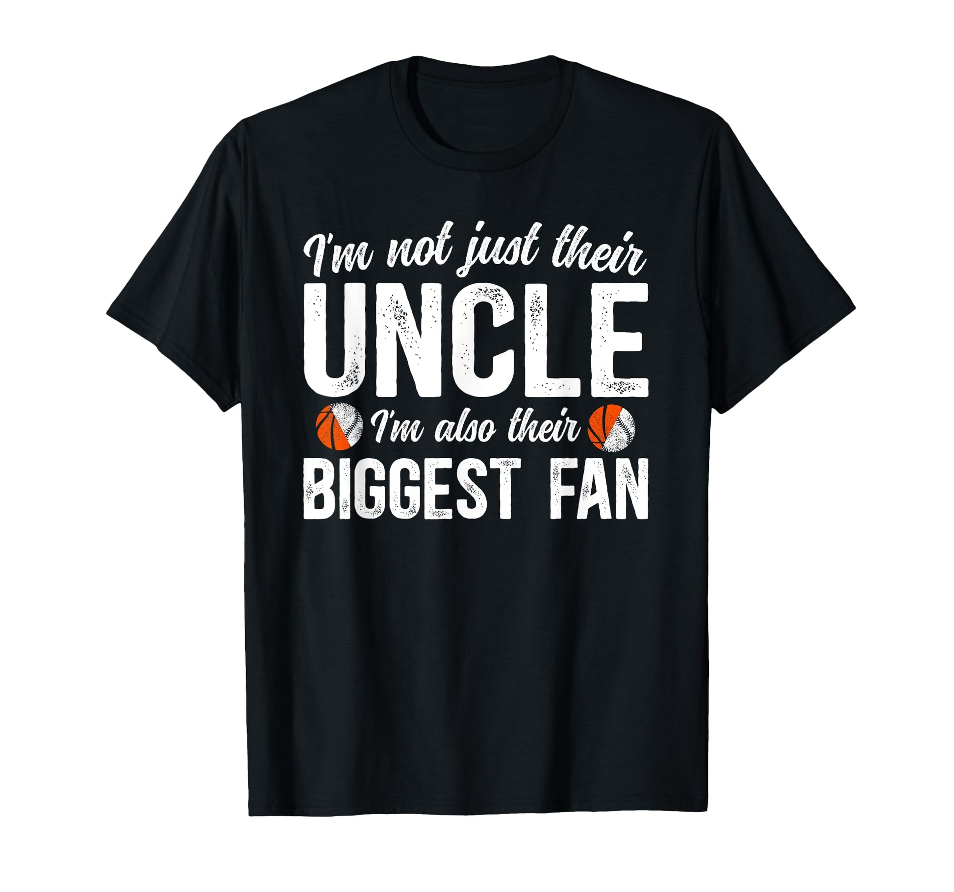 Their Biggest Fan Baseball Basketball T-Shirt - Unique Graphic for Adults - T-Shirt, Sweatshirt, Hoodie