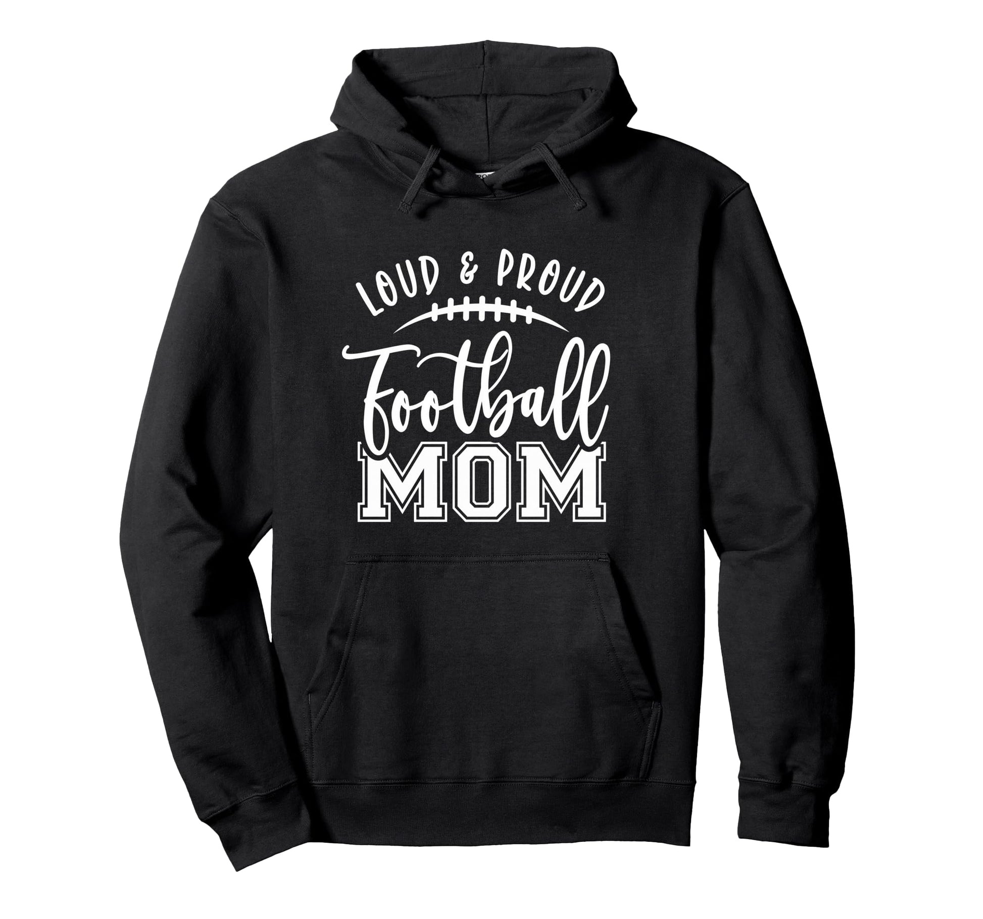 Game Day High School Football Loud Hoodie - Minimalist Print for Adults - T-Shirt, Sweatshirt, Hoodie