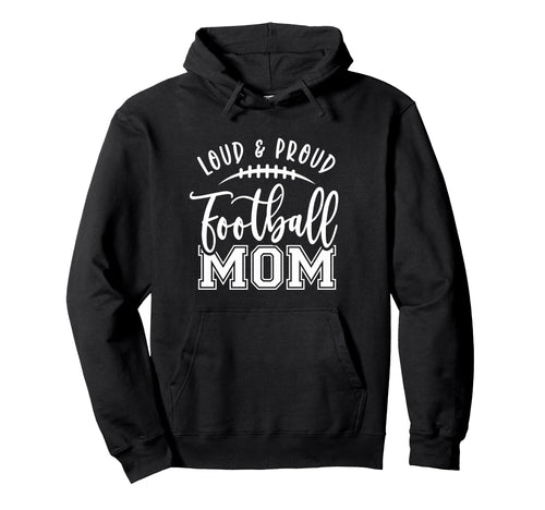 Game Day High School Football Loud Hoodie - Minimalist Print for Adults - T-Shirt, Sweatshirt, Hoodie