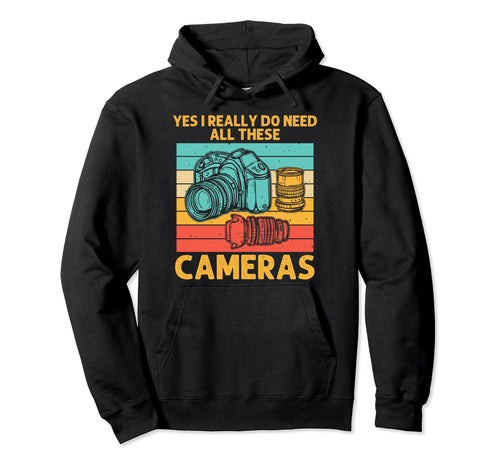 Photographer Photography Lover Hoodie - Minimalist Print Unisex - T-Shirt, Sweatshirt, Hoodie