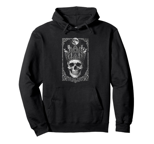 Skull Cat Skeleton Kitty Kitten Gothic Hoodie - Streetwear Style Men Women - T-Shirt, Sweatshirt, Hoodie