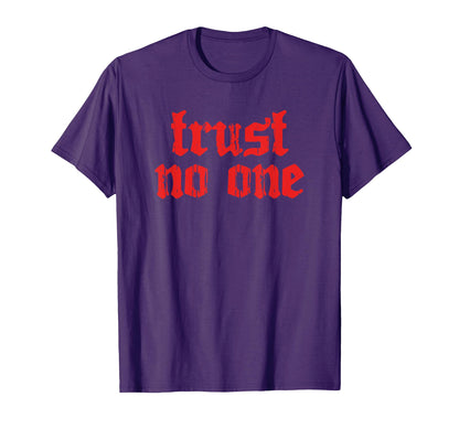 Soft Grunge Trust No One T-Shirt - Unique Graphic Unisex - T-Shirt, Sweatshirt, Hoodie