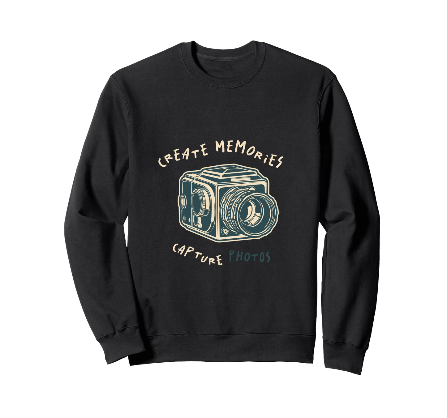 Photography Camera Snap Photo Cameras Sweatshirt - Trendy Graphic Unisex - T-Shirt, Sweatshirt, Hoodie
