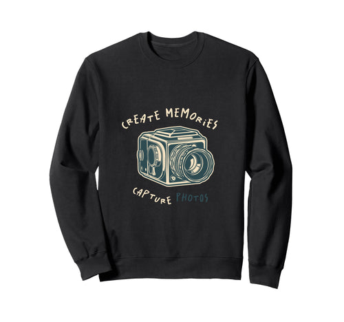 Photography Camera Snap Photo Cameras Sweatshirt - Trendy Graphic Unisex - T-Shirt, Sweatshirt, Hoodie