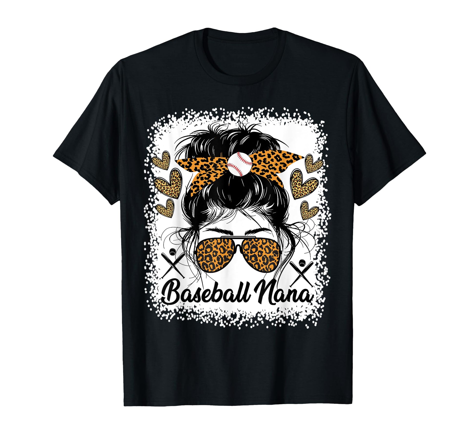 Baseball Nana Baseball Player Sports T-Shirt - Graphic Print Unisex - T-Shirt, Sweatshirt, Hoodie